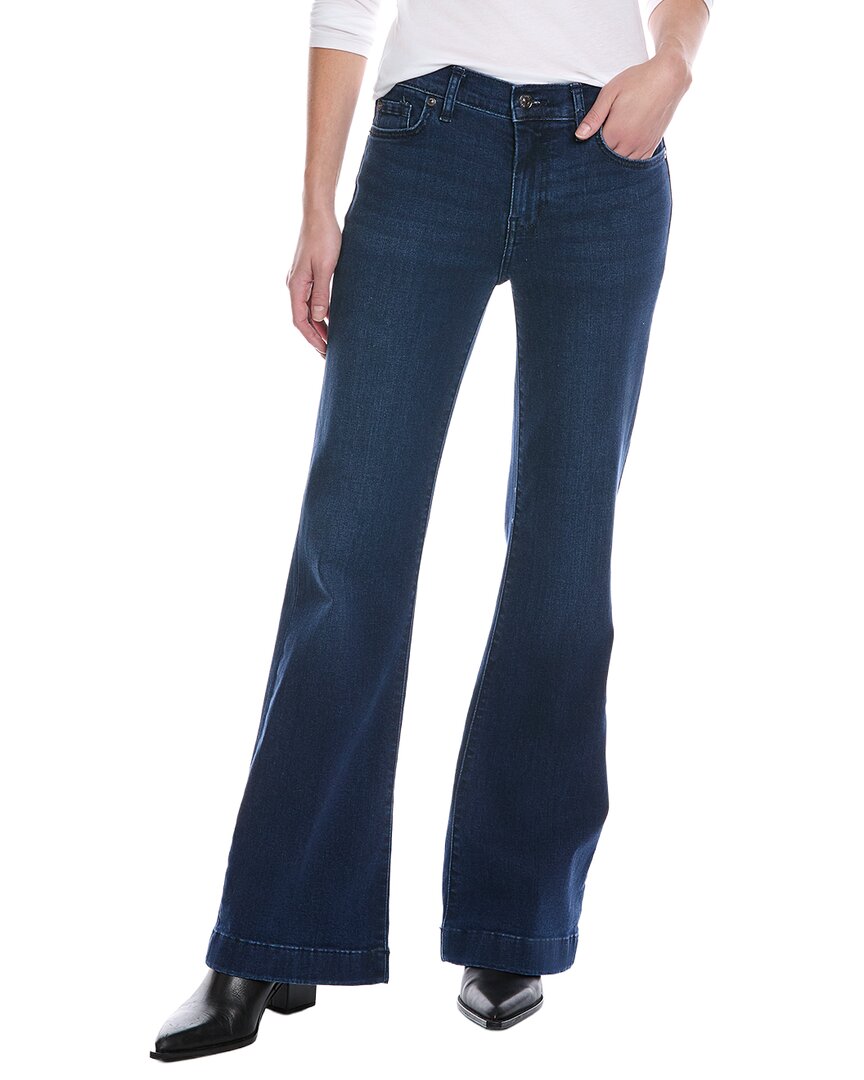

Джинсы 7 For All Mankind Dojo Virginia Tailorless Jean 6 For All Mankind, синий