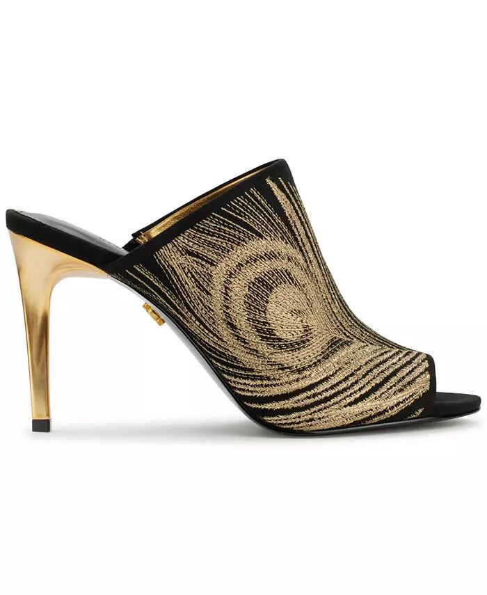 Женские мюли Donna Heeled Donna Karan New York, черный — фото 3