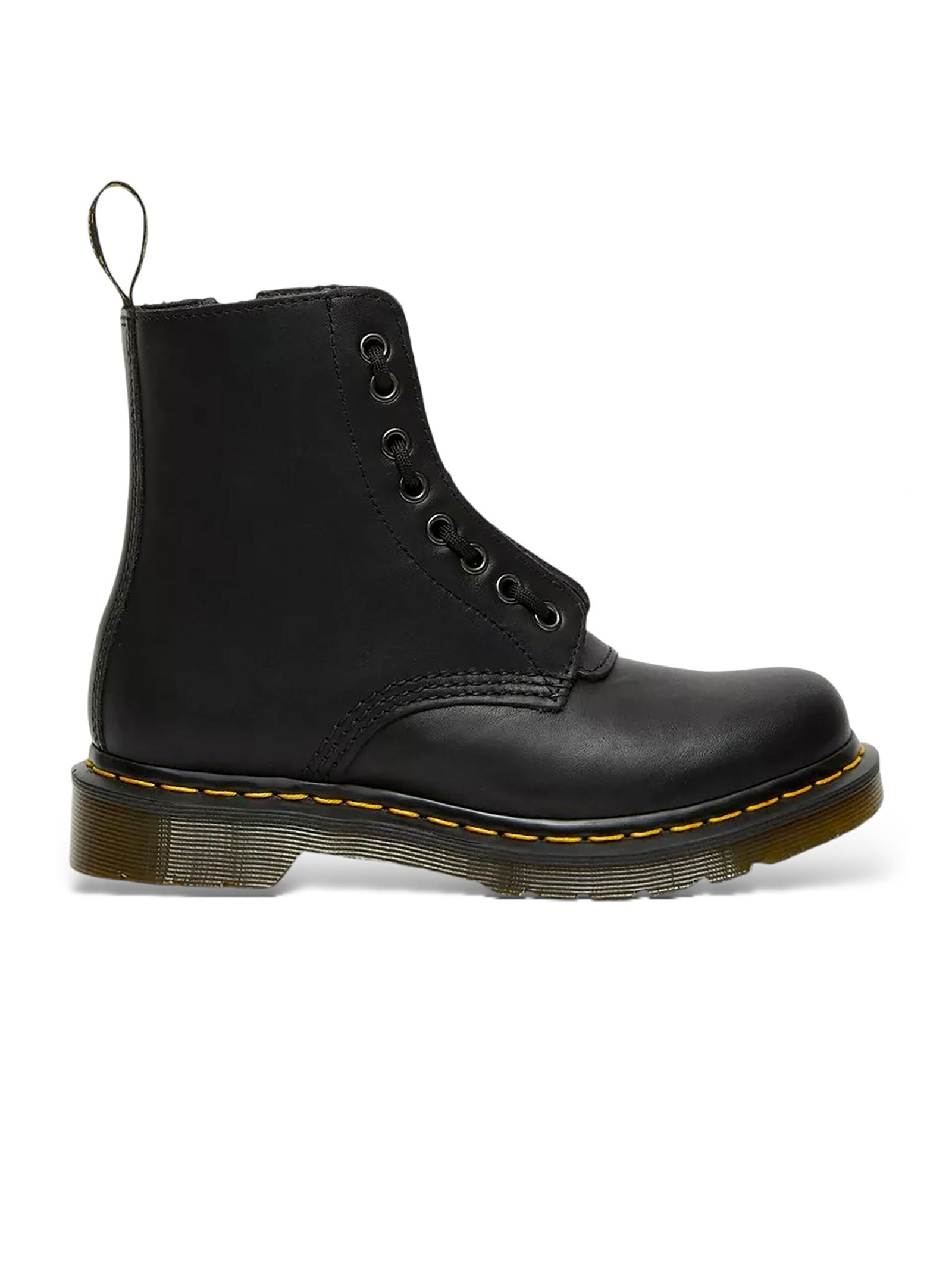 

Ботинки pascal con zip in pelle nappa Dr. Martens, черный