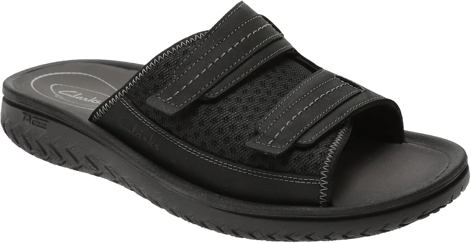 Мужские сандалии Clarks Wesley Easy, черный