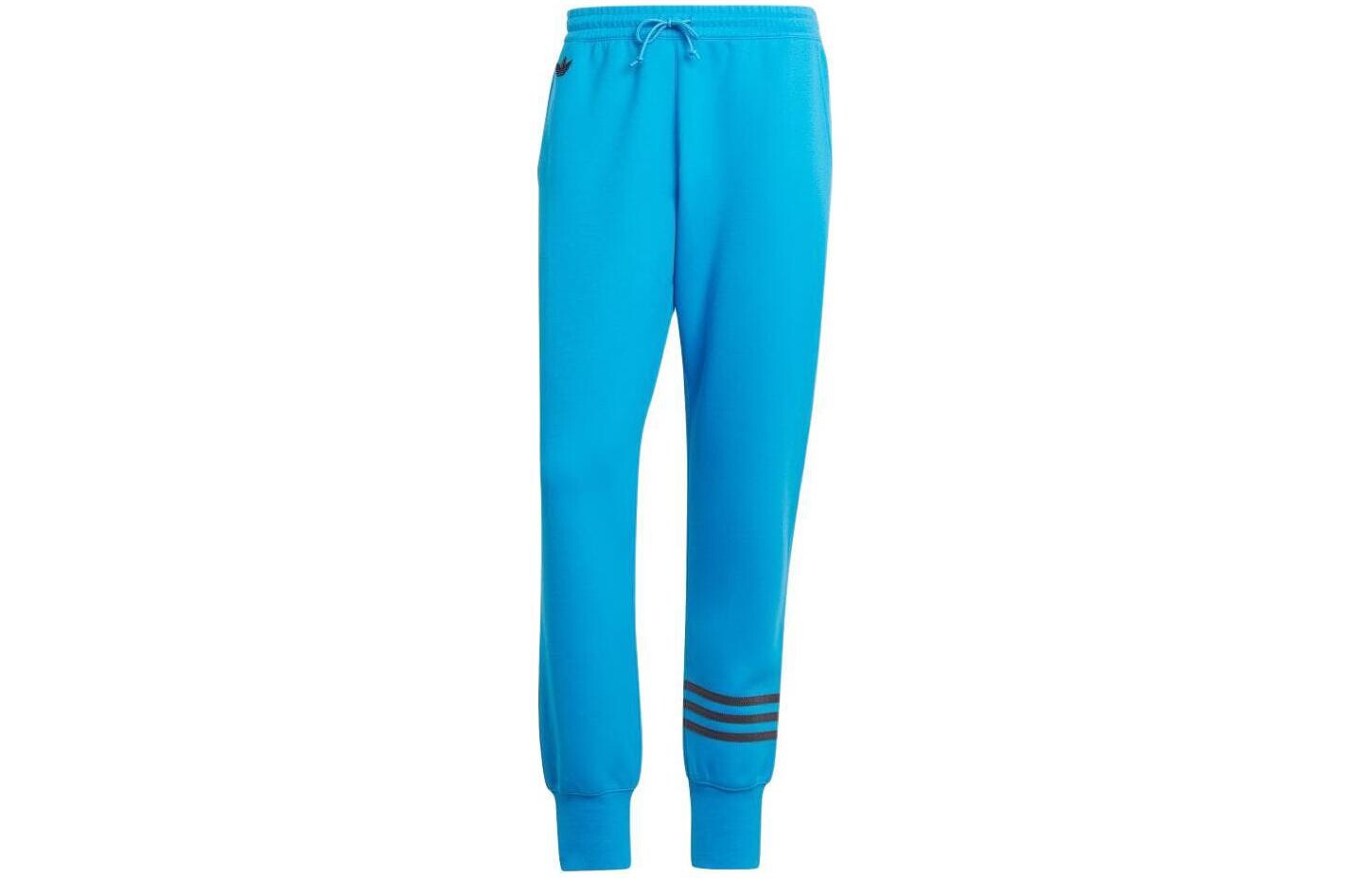 Одежда Трикотажные спортивные штаны Мужские Синие Adidas Originals, синий