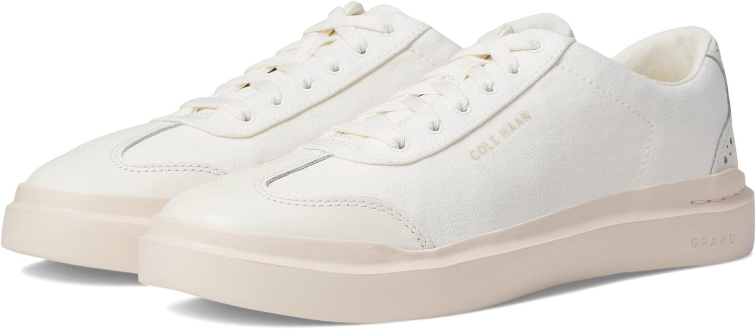 

Кроссовки Cole Haan Grandpro Rally Canvas T-Toe, цвет Egret/Silver Peony