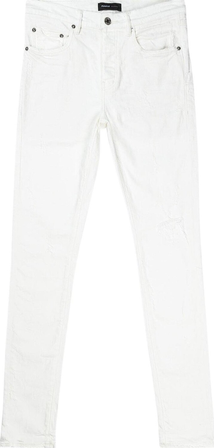 

Джинсы PURPLE BRAND Low Rise Slim 'White', белый