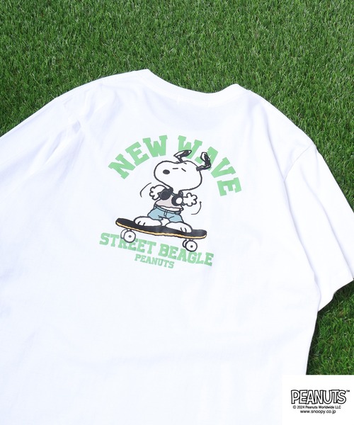 

Футболка с принтом PEANUTS, белая