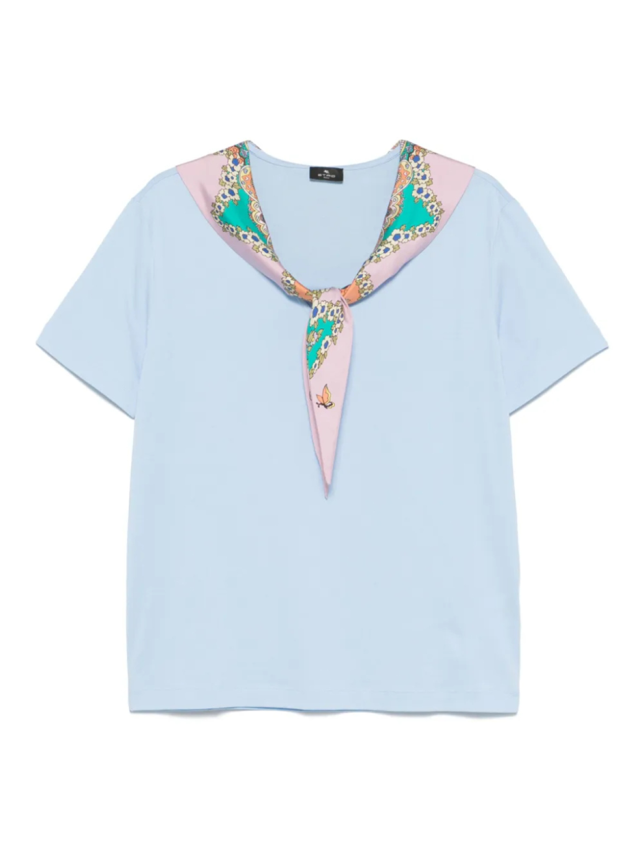 

ETRO блузка с короткими рукавами, синий