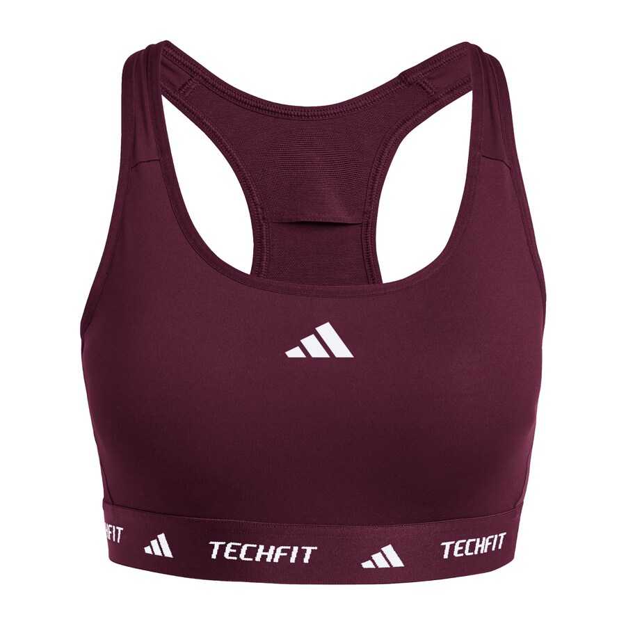 

Спортивный бюстгальтер-бралетт ADIDAS PERFORMANCE, темно-красный