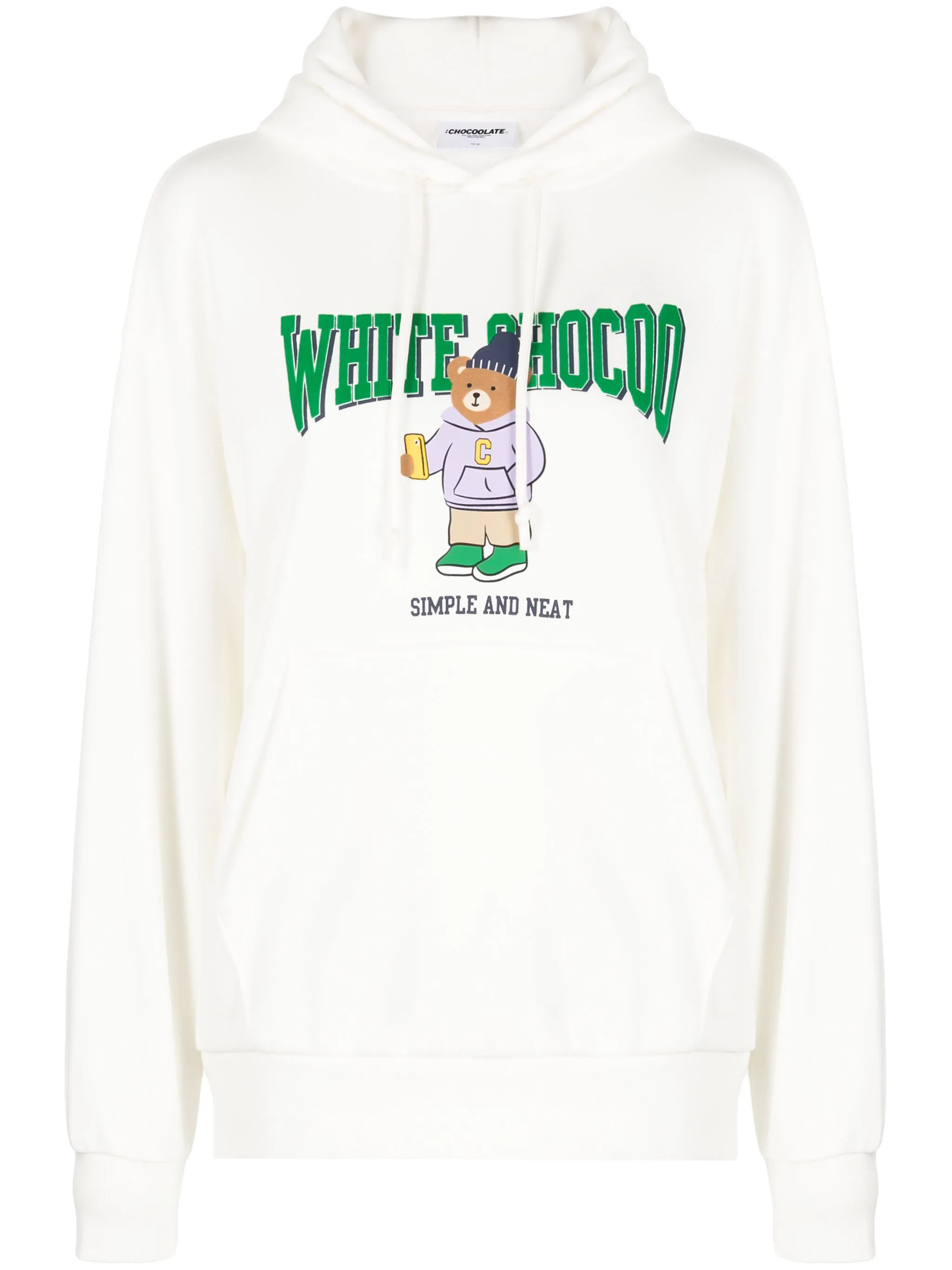 

Худи с принтом Chocoolate, белый