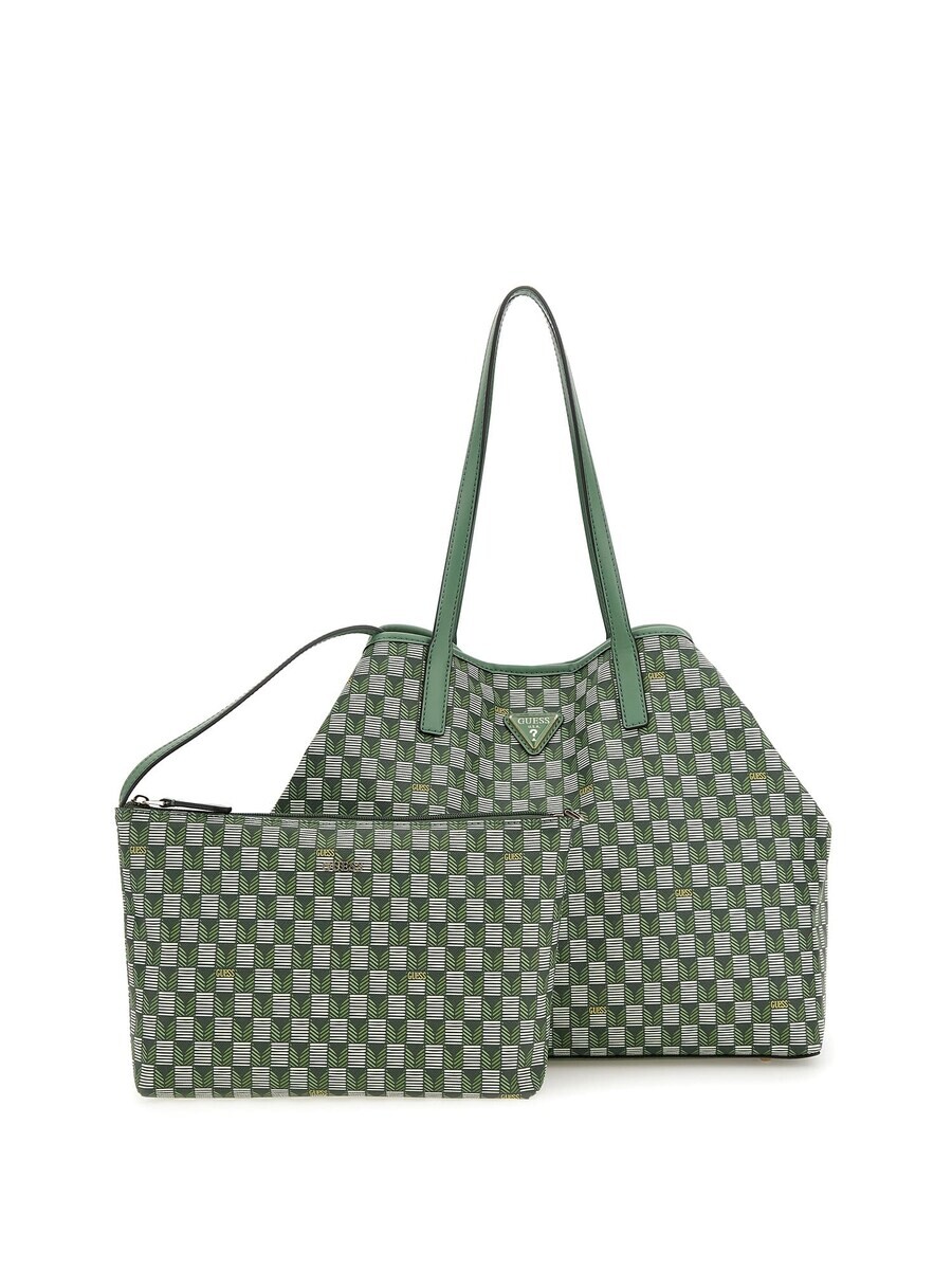 

Шоппер GUESS Shopper Vikky, зеленый