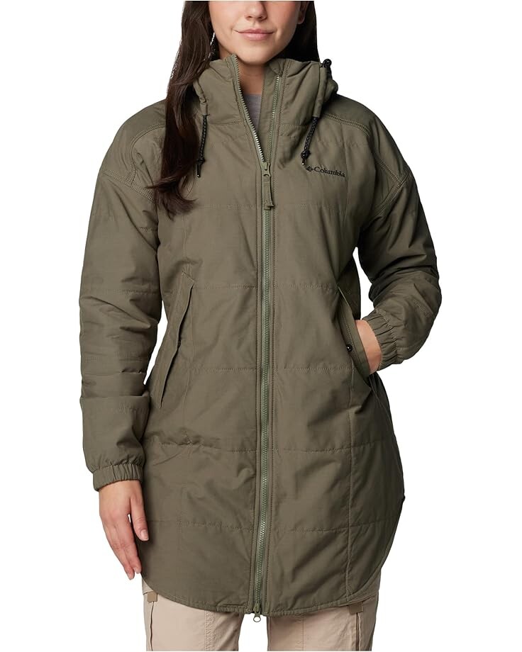 

Куртка Columbia Chatfield Hill II Novelty Jacket, цвет Stone Green/Chalk Omblur Tonal