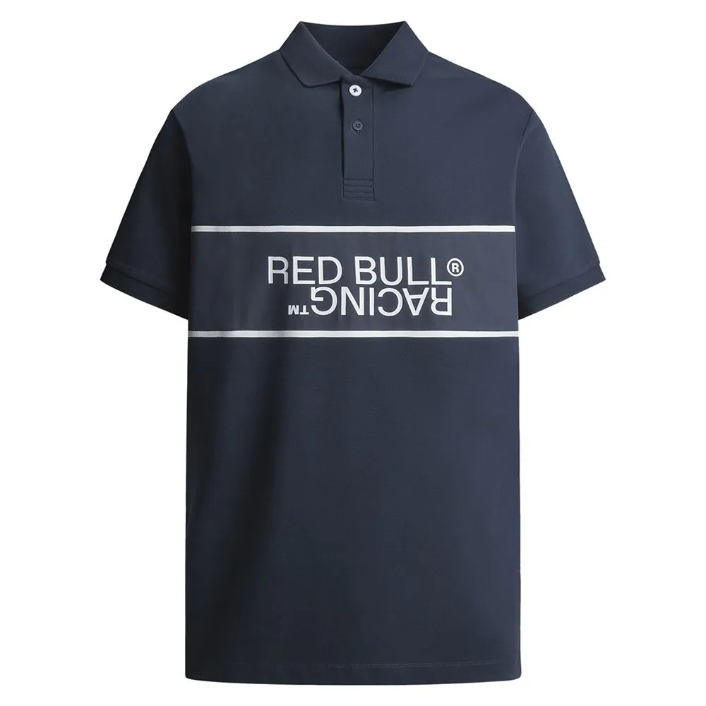 

Поло Red Bull Racing Panel Print Logo Polo, синий/серый