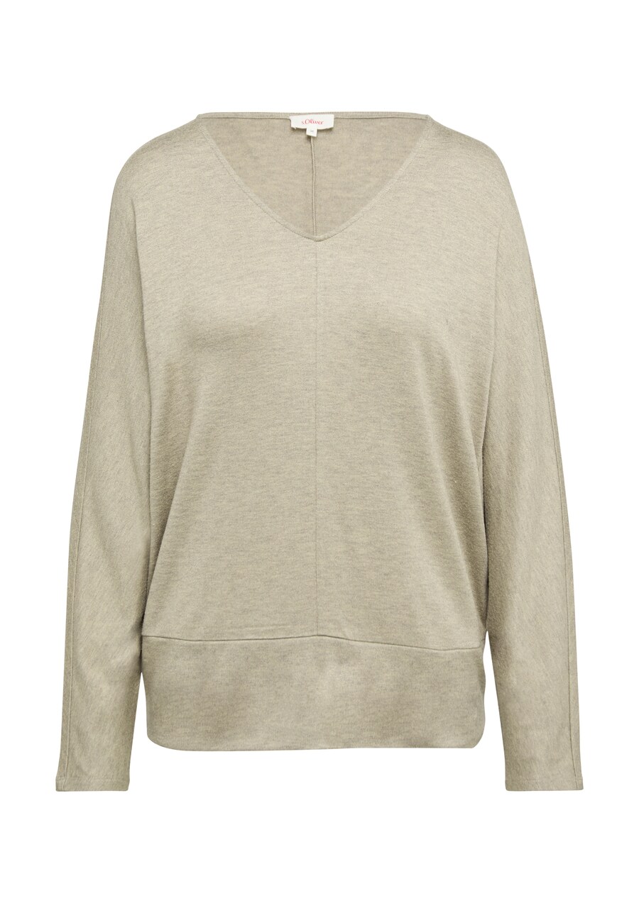 

Лонгслив s.Oliver, Taupe