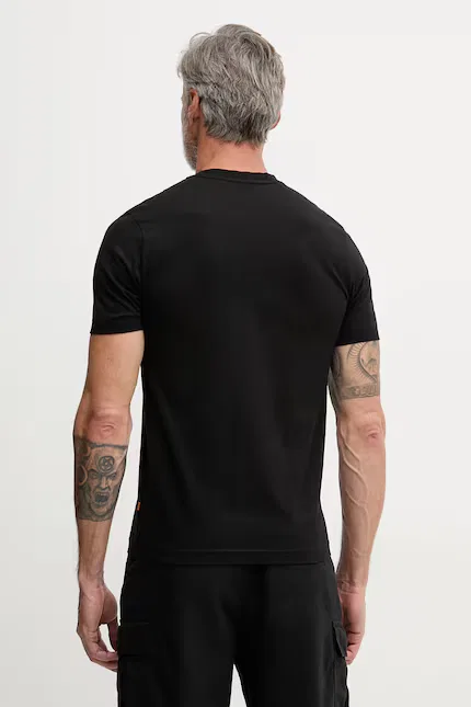 Футболка свободного кроя T-shirt BOSS Orange, черный — фото 3