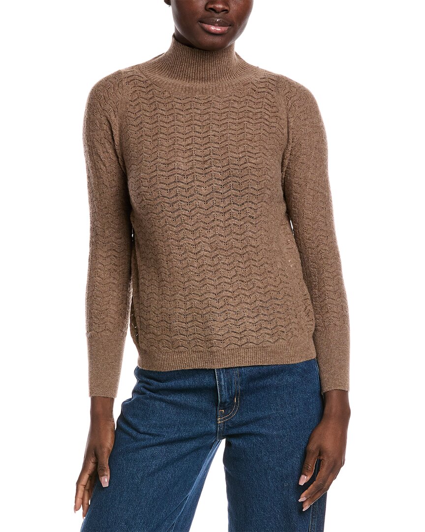 

Мужской свитер из шерсти и кашемира Malo Cashmere, коричневый
