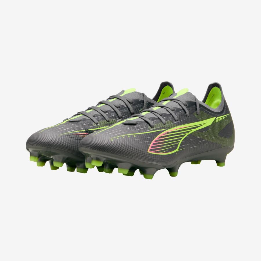 PUMA Футбольные бутсы женские/мужские FG/AG - Ultra Match 5 серые — фото 2