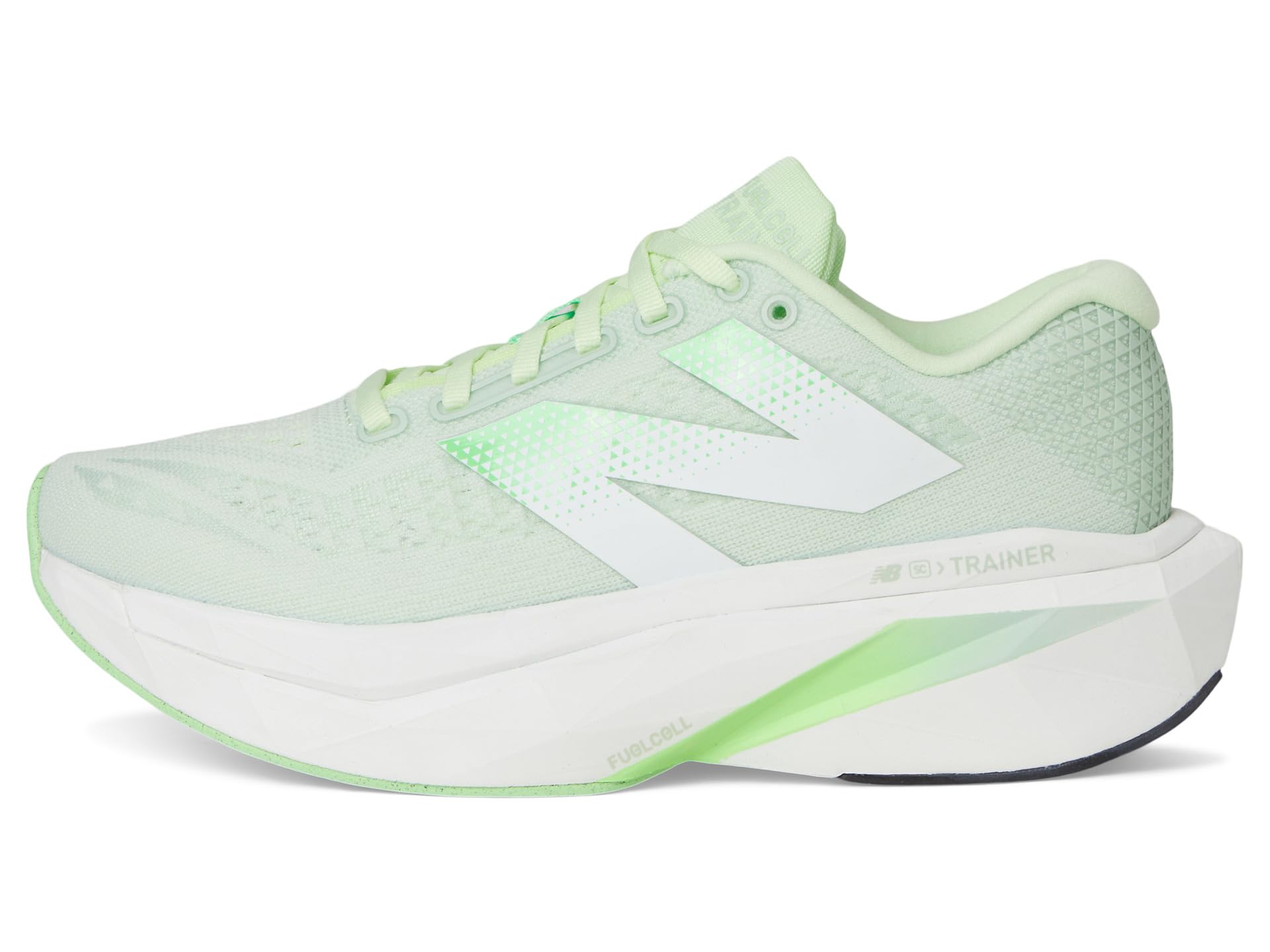Кроссовки New Balance Fuelcell Supercomp Trainer V3, Melon Water/Clay Ash/White — фото 4