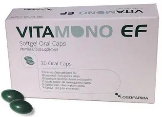 

Vitamono EF Oral Capsules Увлажняющая добавка, 30 мягких желатиновых капсул Logofarma