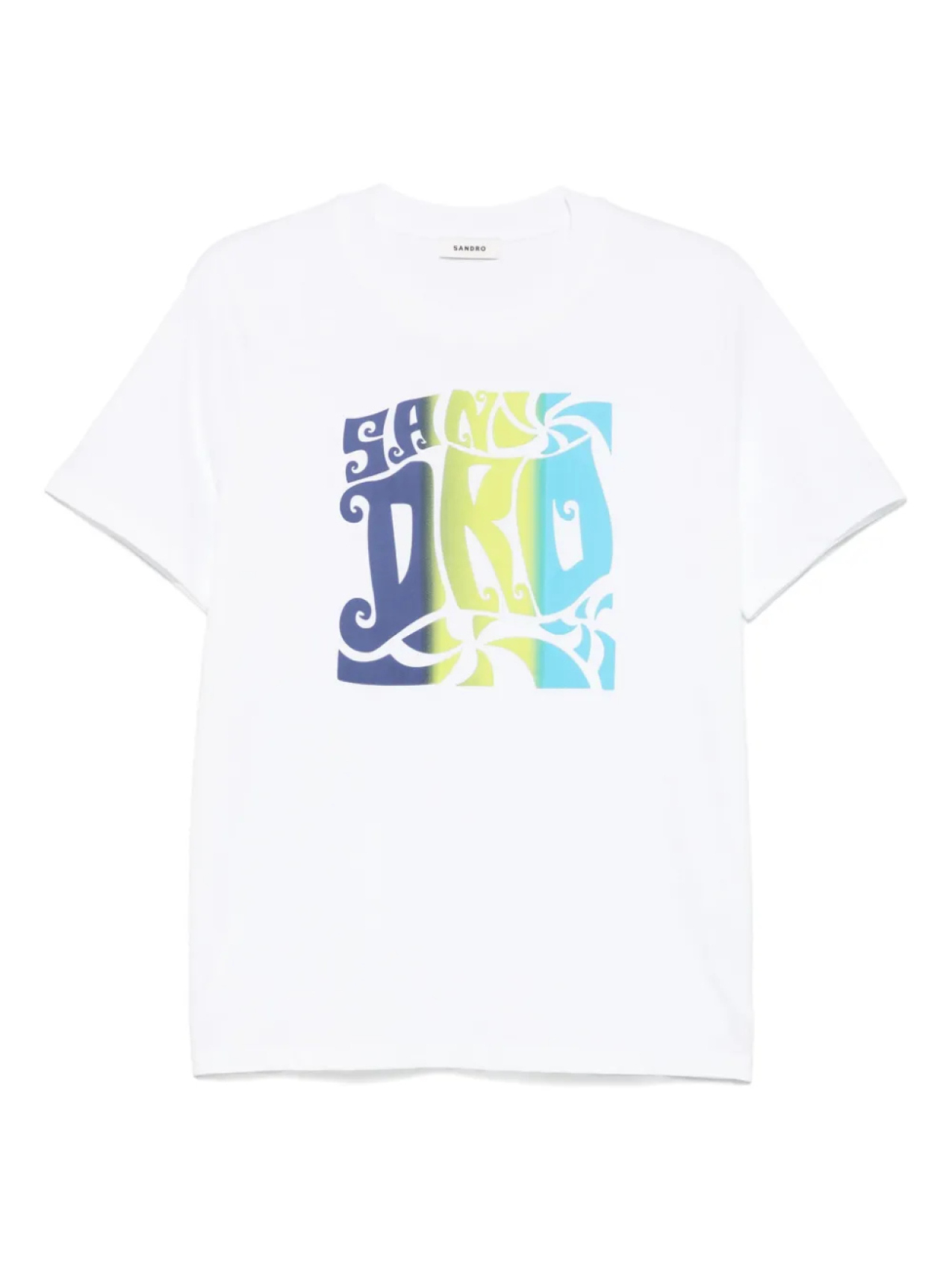 

Футболка с логотипом Surf SANDRO, белый