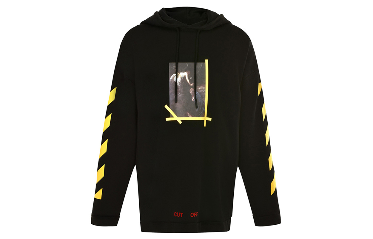 OFF-WHITE Офф-уайт FW19 толстовка мужская black — фото 4