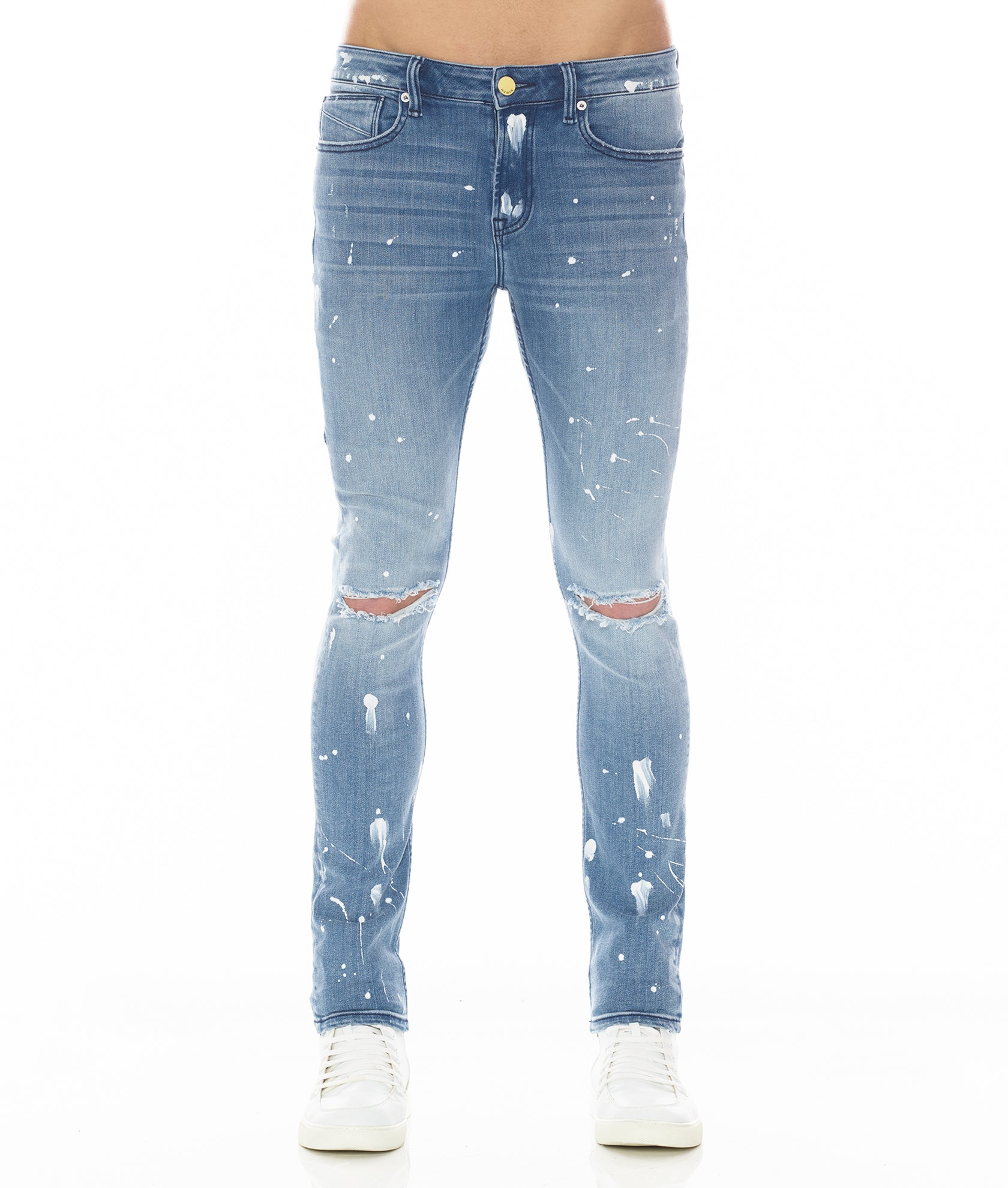 

Strat Super Skinny Fit Джинсы в Садоне HVMAN, синий