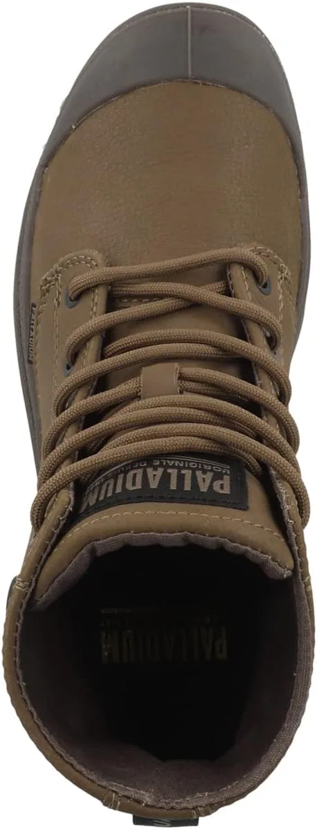 Женские кроссовки Palladium Pampa Hi Supply LTH 77963-213-m, Bone Brown 77963 230 — фото 2