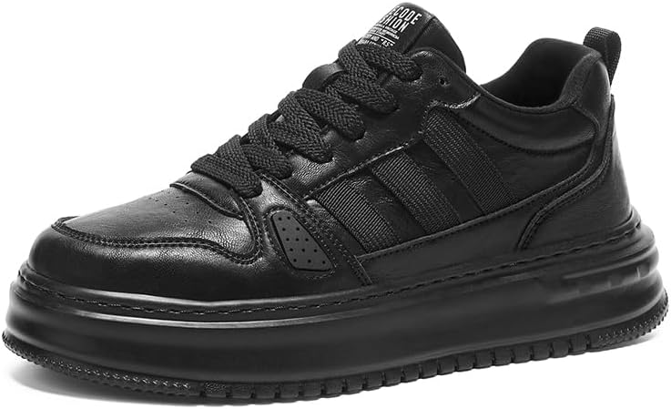 

Мужские ретро-кроссовки с толстой подошвой, стильные, противоскользящие, износостойкие, комфортные и многофункциональные Lhyxu, черный