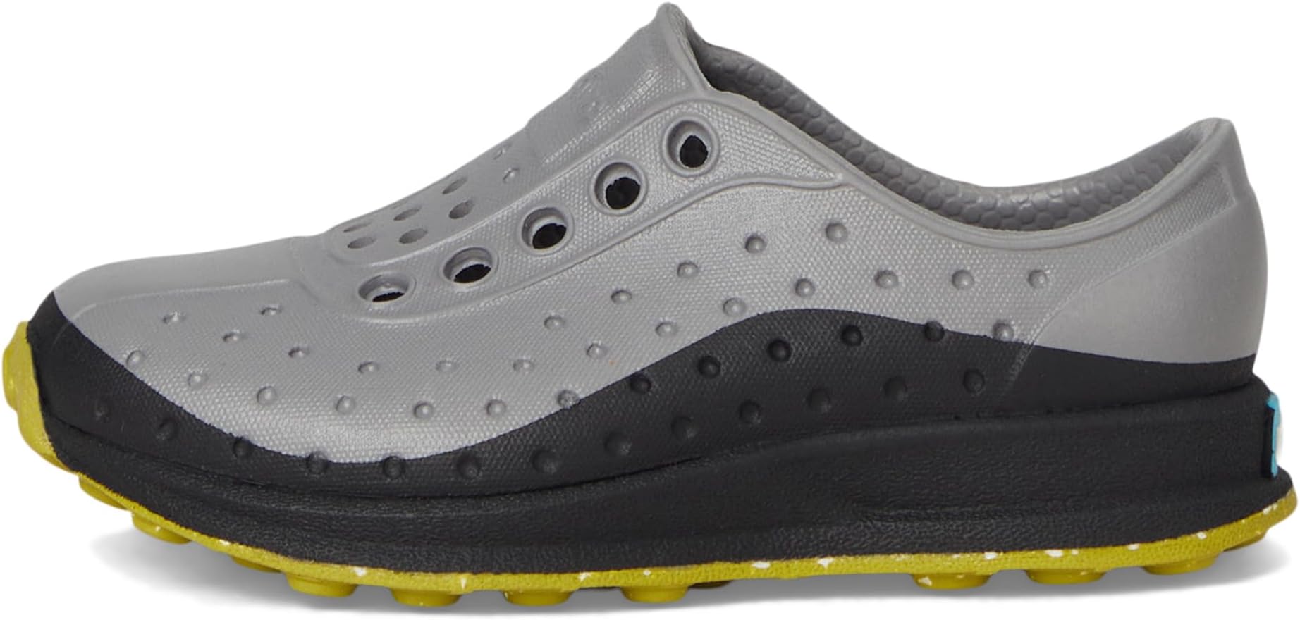 Кроссовки Native Shoes Kids  Robbie Roam, Satellite Grey/Jiffy Black/Seaweed Speckle Rubber — фото 4