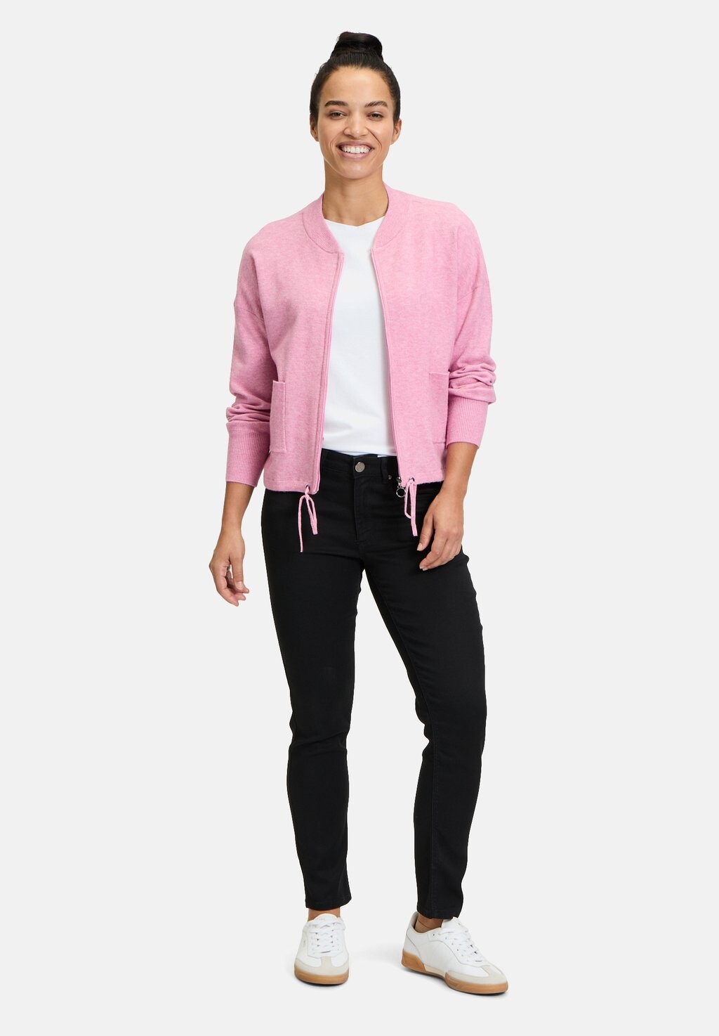 

Кардиган MIT REISSVERSCHLUSS Betty & Co, розовый