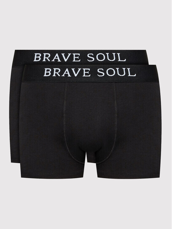 

Комплект из 2 боксеров Brave Soul, черный