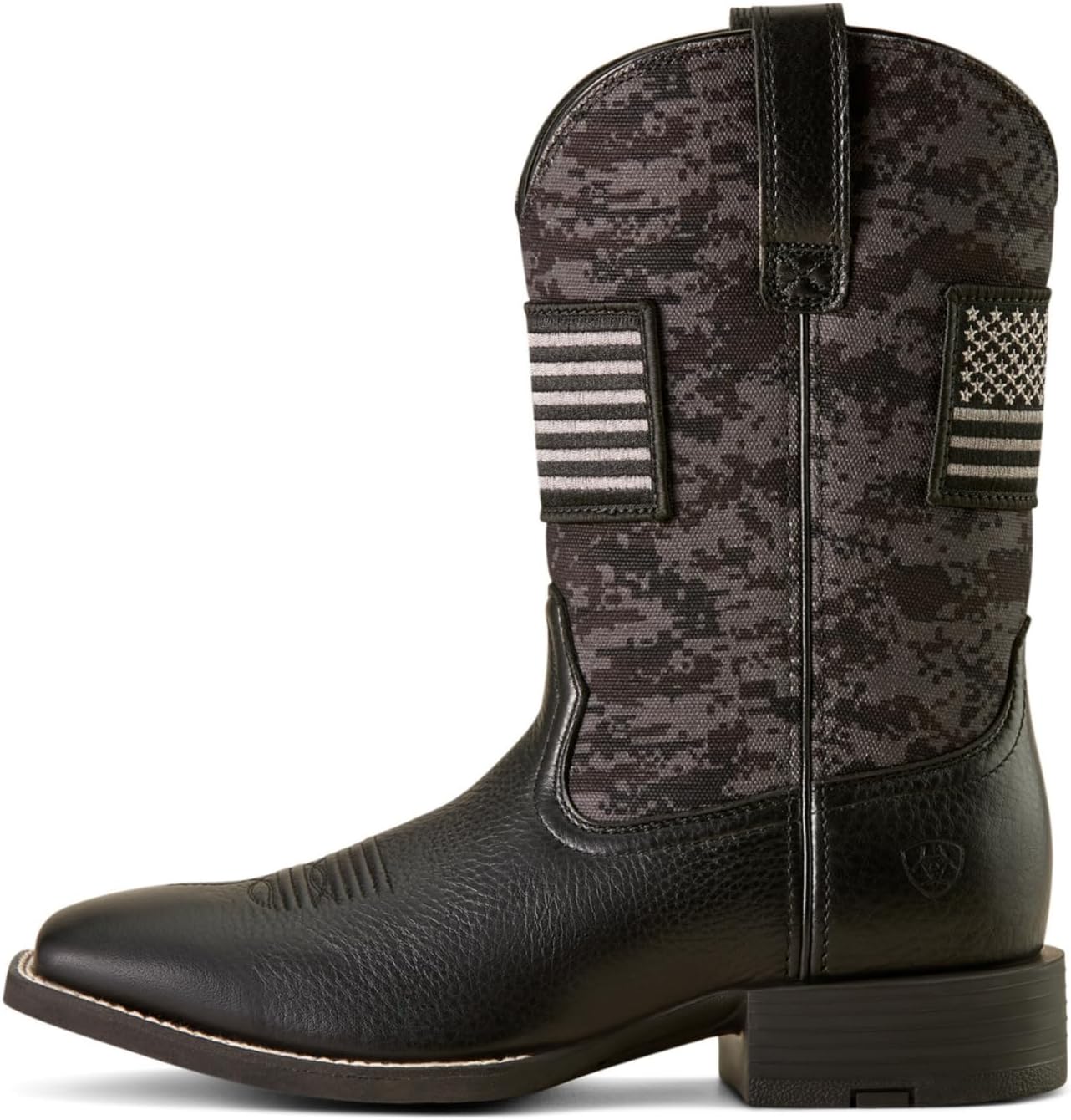Мужские спортивные вестерн-бутсы ARIAT Patriot, черный — фото 2