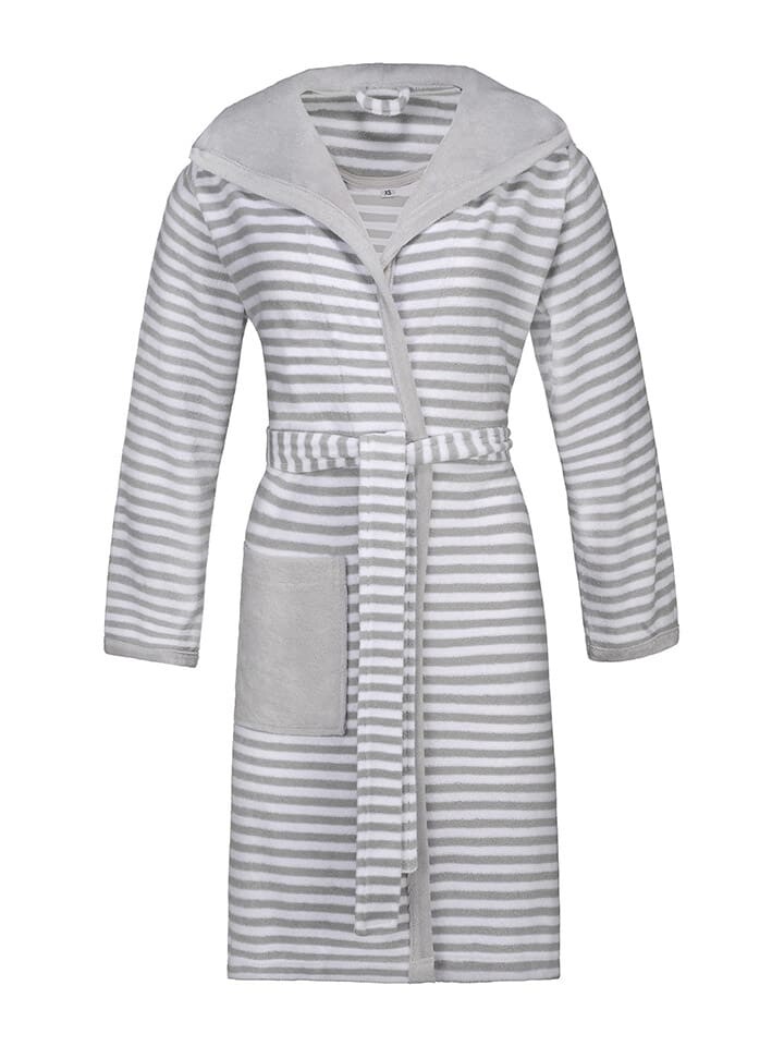 

Халат ESPRIT Bademantel ''Striped Hoody'', серый