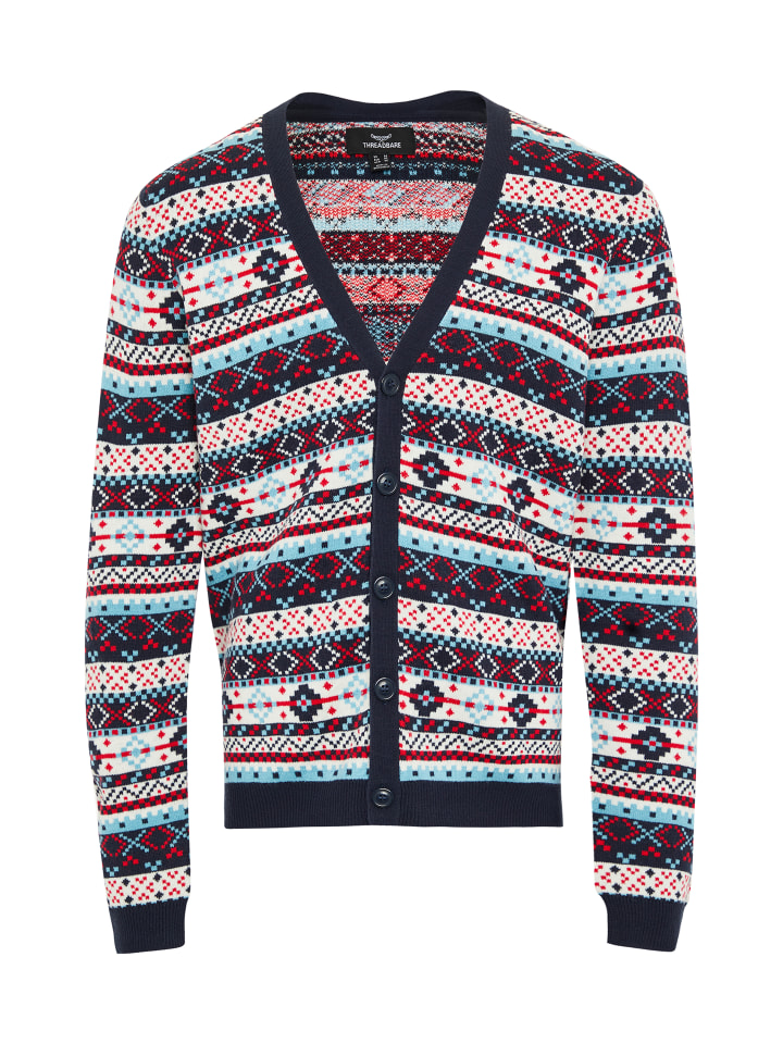 

Толстовка Threadbare, темно-синий