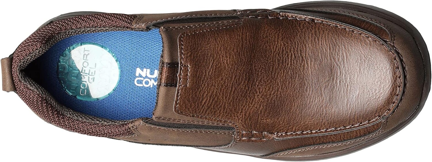 Лоферы Conway Casual Slip-On Nunn Bush, цвет Dark Brown — фото 2