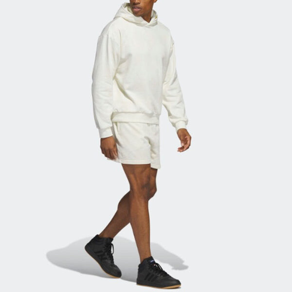 Толстовка Adidas Harden Hoodie 'White', белый — фото 4