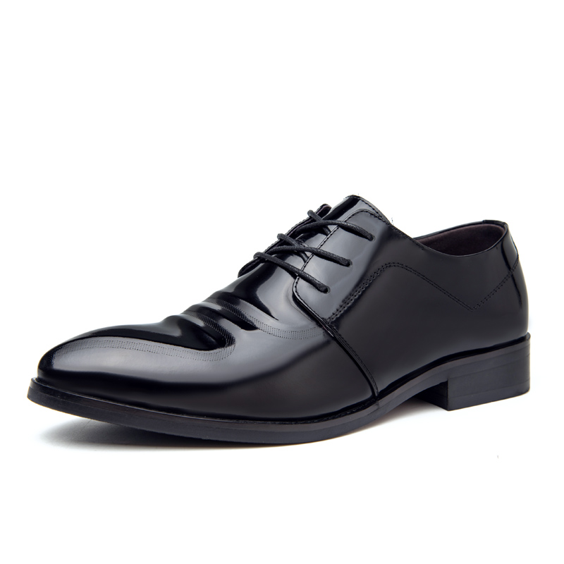 

Черные туфли Dress Shoes Men's Black SHUPATE, однослойные