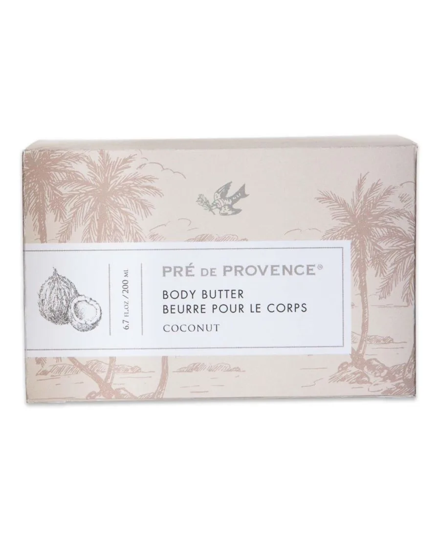Масло для тела Pre de Provence, обогащенное маслом ши, 190 мл, ландыш European Soaps, Coconut — фото 4