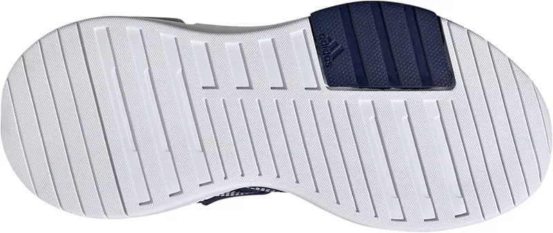 Детские кроссовки для дошкольного возраста Adidas Marvel x Racer, цвет Blue/White/Silver — фото 2