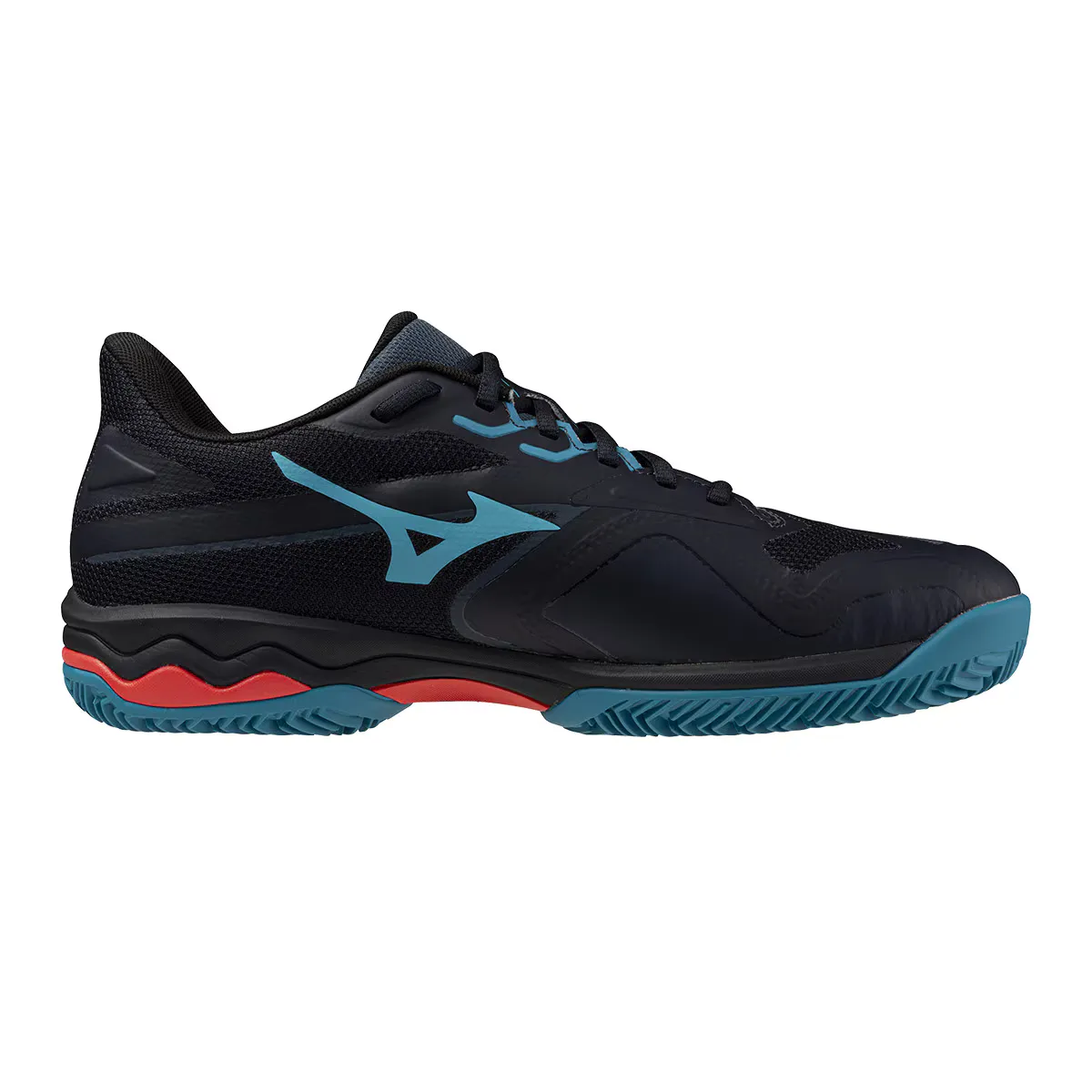 

Мужские теннисные/падл-туфли Mizuno Wave Exceed Light 2, черный/красный