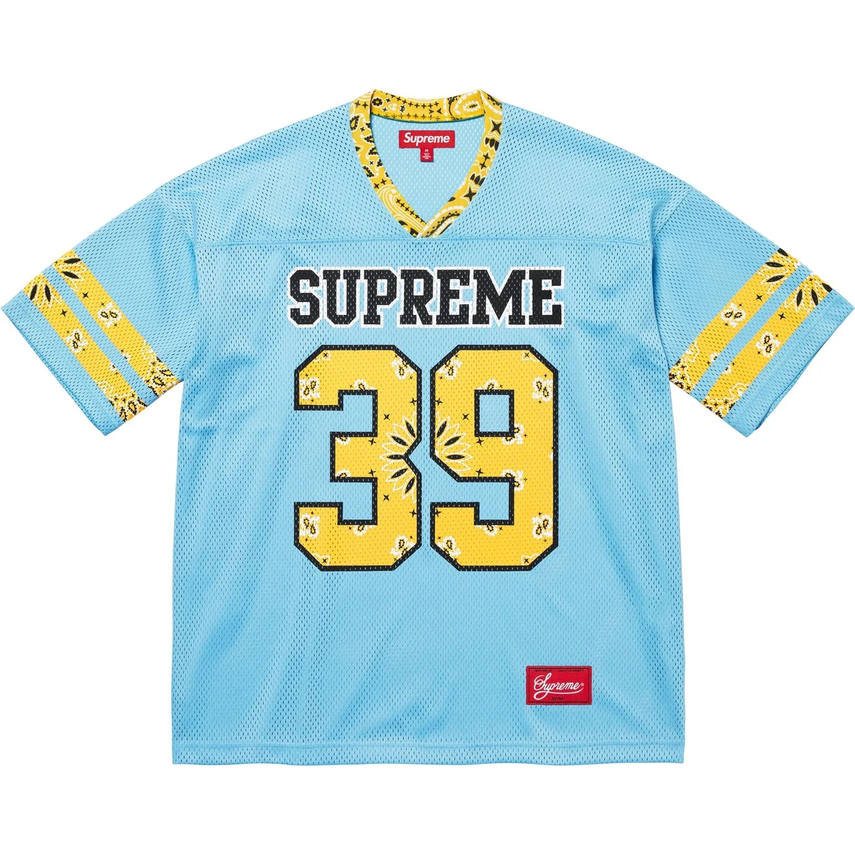Футболка Bandana Football Jersey Supreme, черный — фото 4