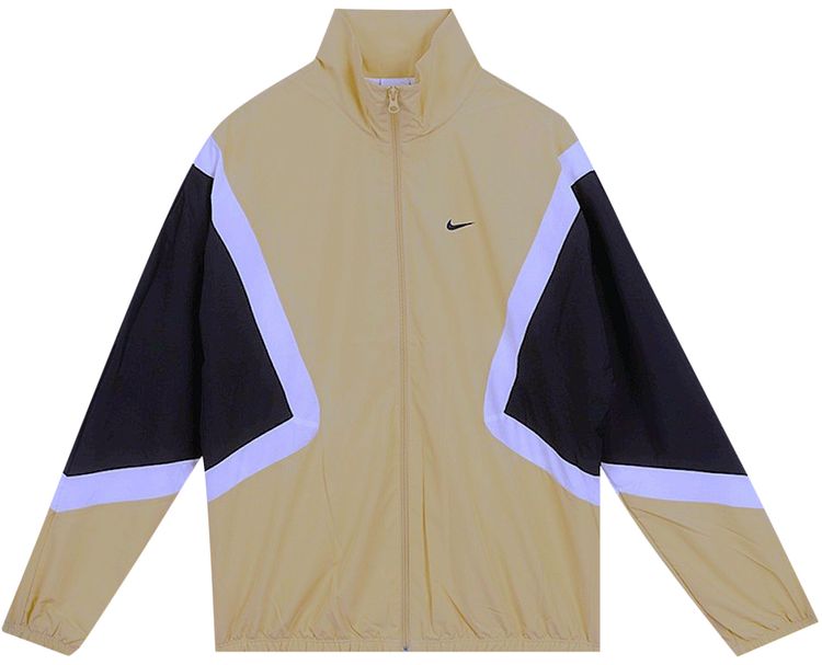 

Куртка Nike Icon Woven Basketball Jacket 'Team Gold/Black/White', золотой