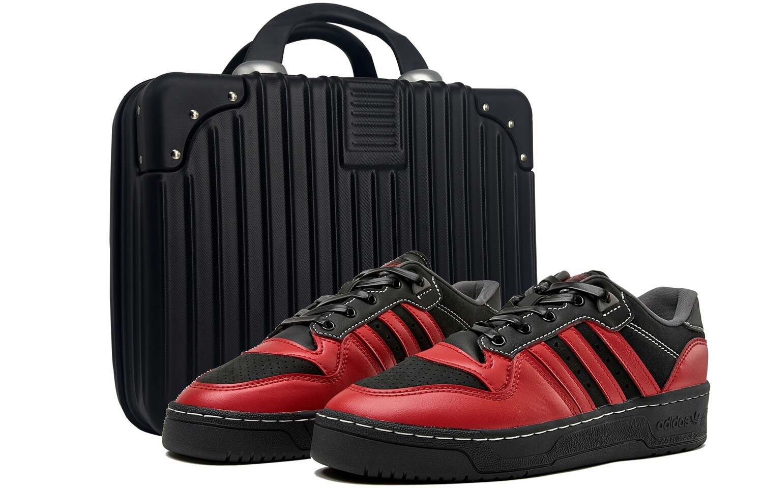 

Кроссовки adidas originals Rivalry Skateboarding Shoes Unisex Low-top Black/Red, черный