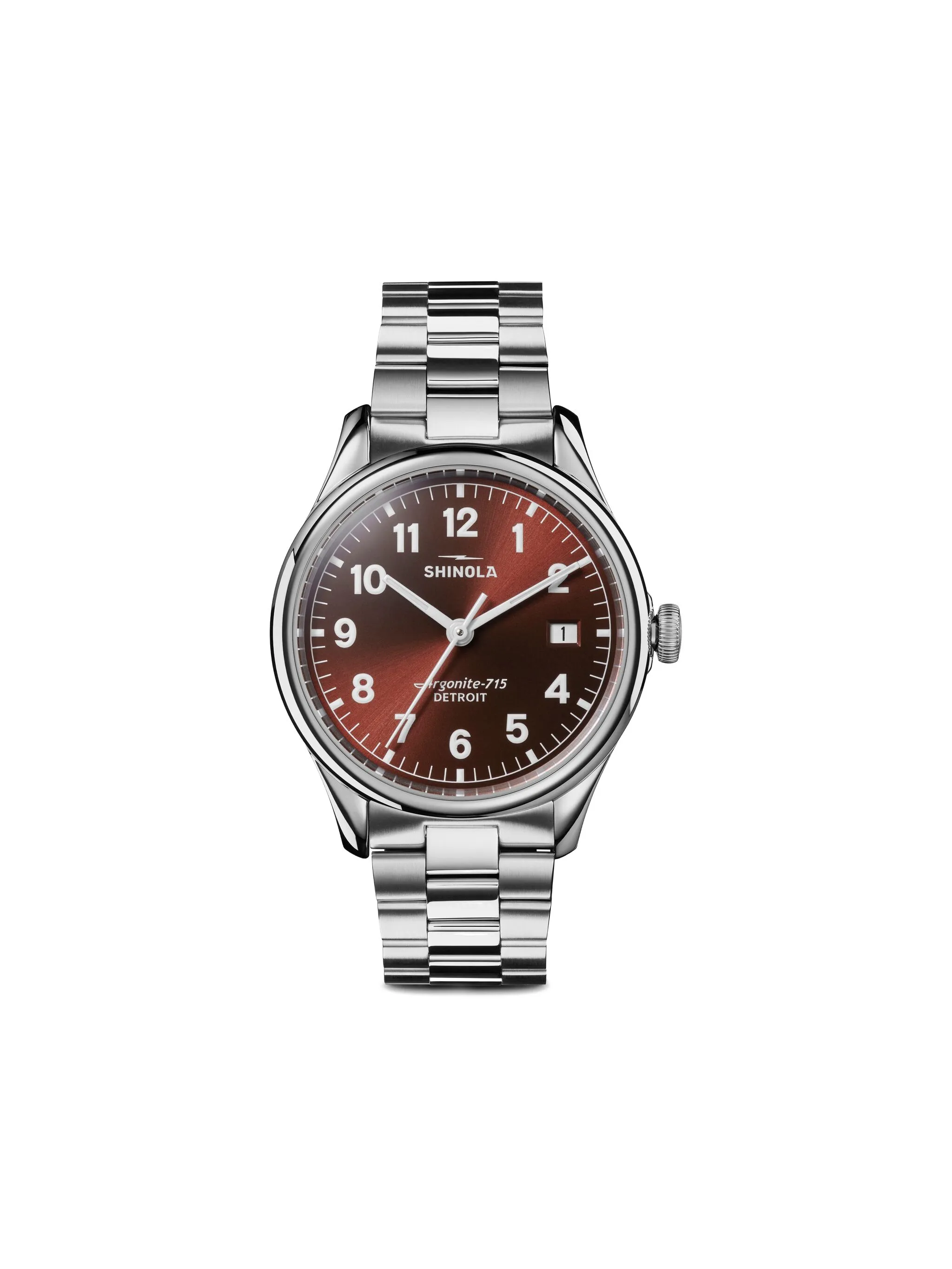 

Наручные часы Vinton 38 мм Shinola, красный