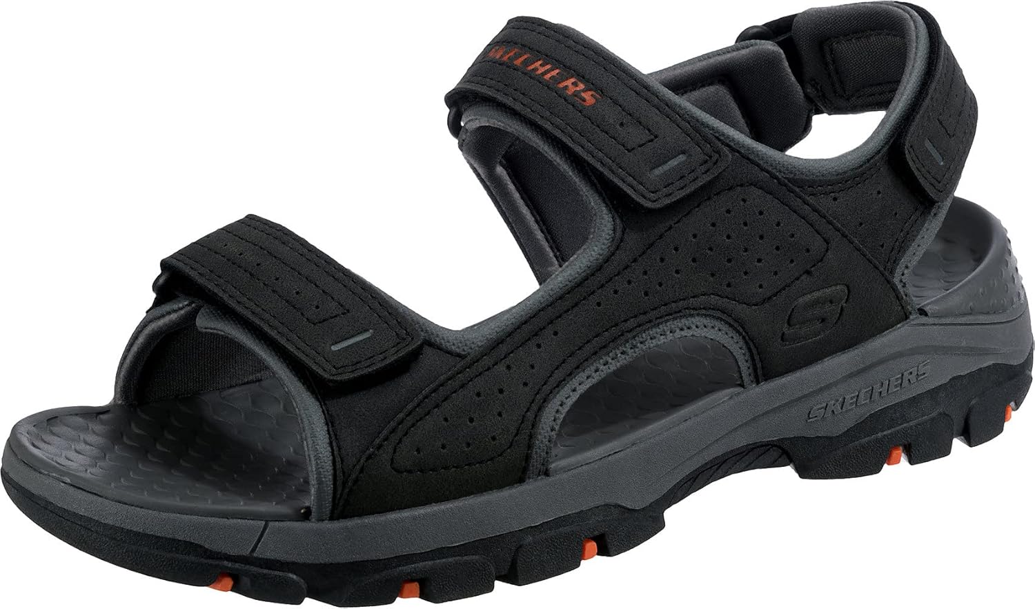 

Мужские сандалии Skechers Tresmen-Garo с открытым носком для воды, черный