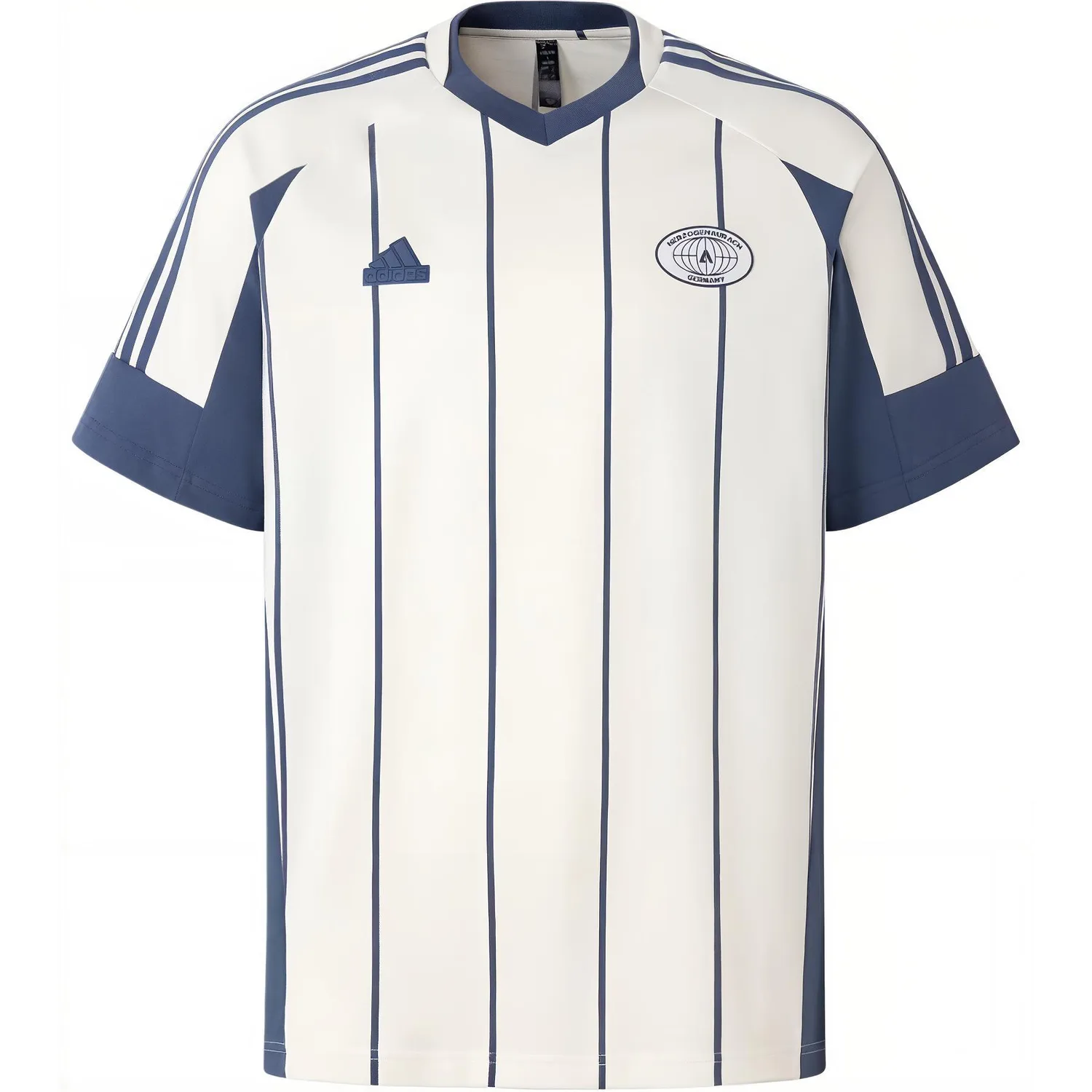 Adidas Футболка Sportlife мужская Jade White/Ink Blue