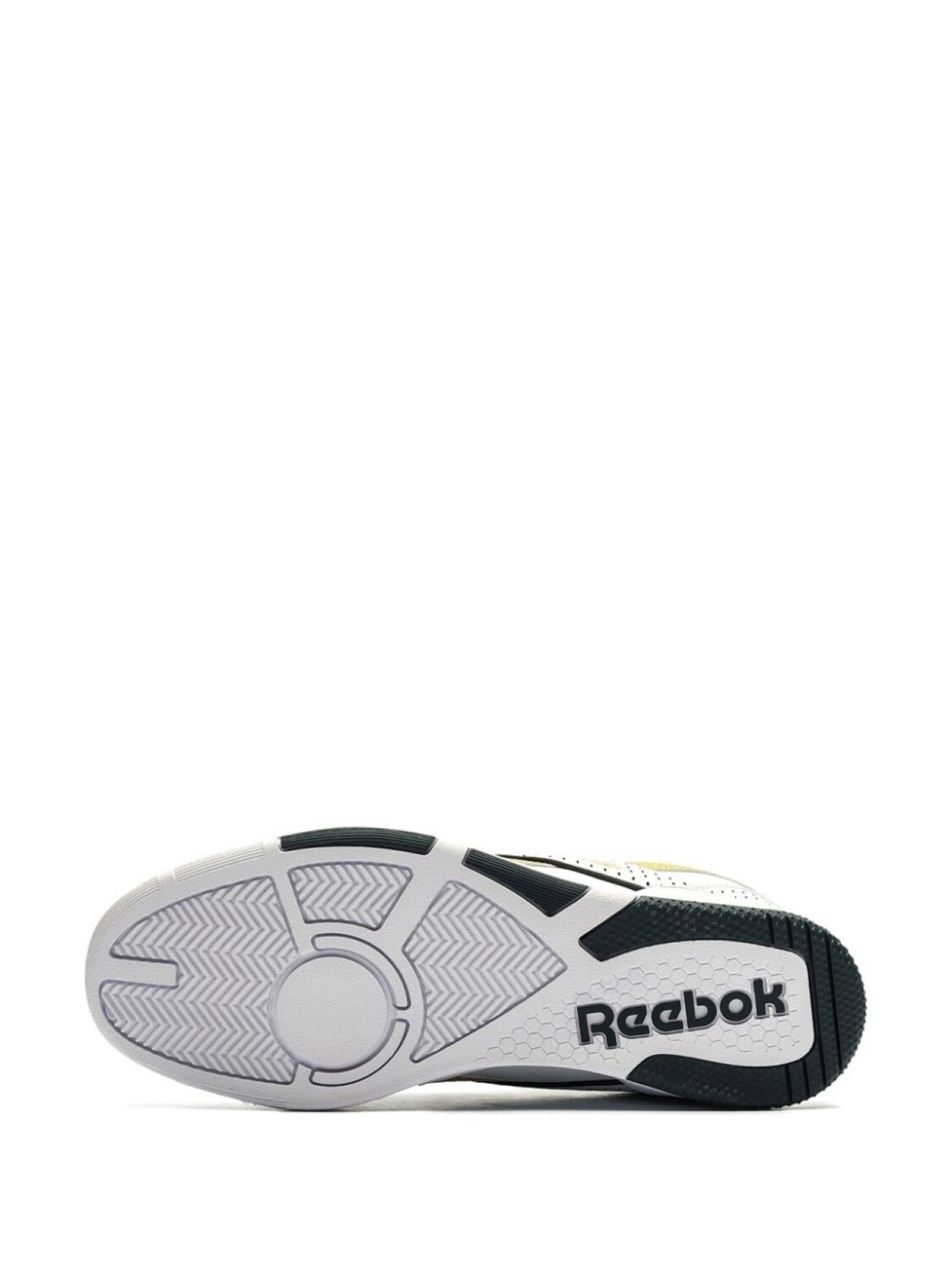 Кроссовки Reebok BB 40000 II "Бело-золотые", белый — фото 3