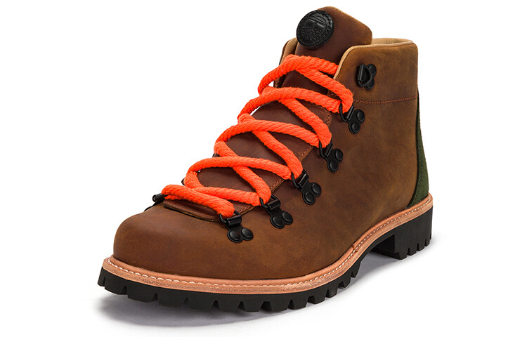 Мужские уличные ботинки Timberland Future73 с контрастными деталями, коричневый/зеленый — фото 3