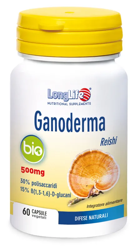 

Longlife Ganoderma Bio 60 капсул Добавка для иммунной защиты Long Life