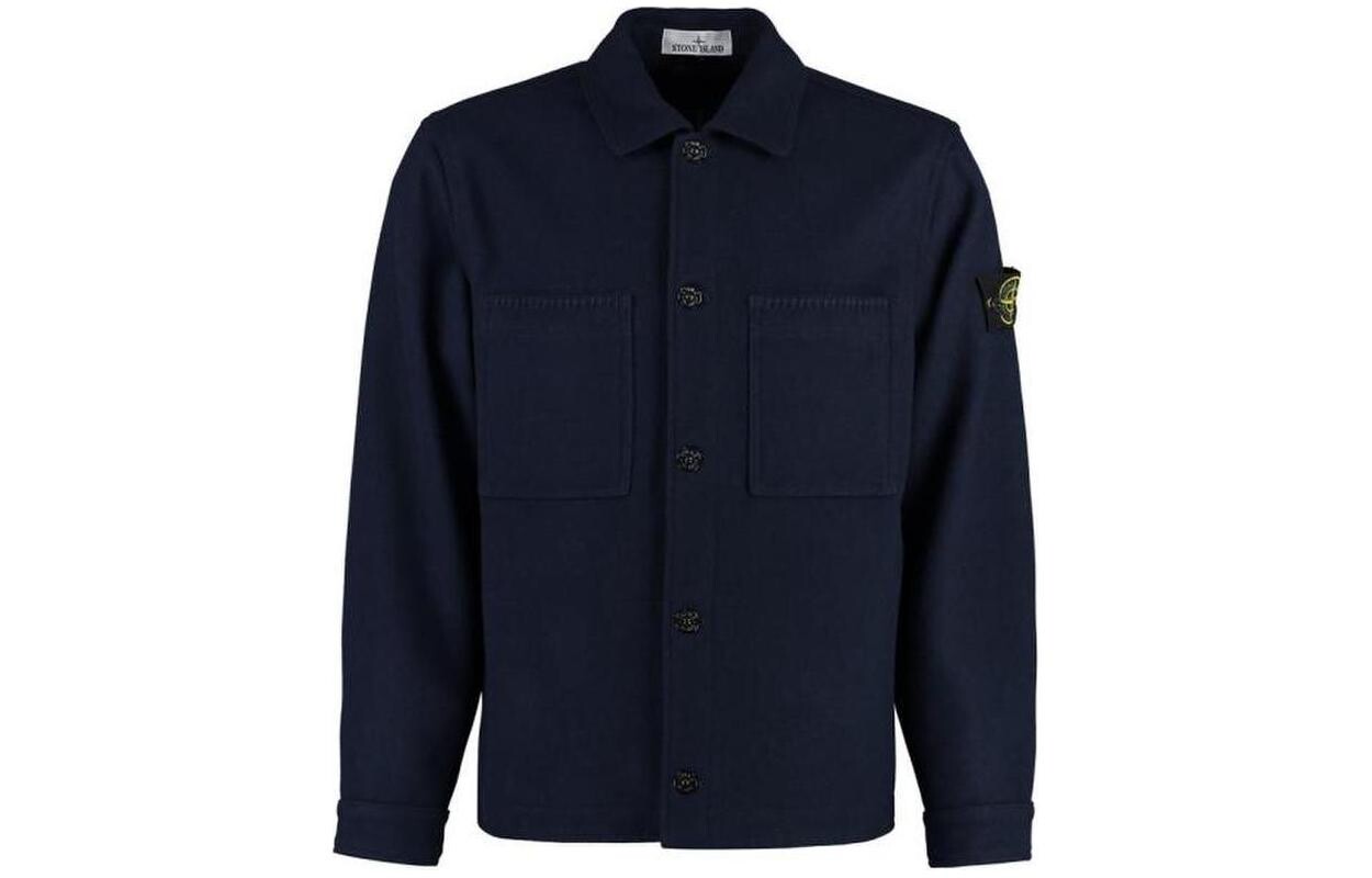 

Рубашка мужская Stone Island, синий