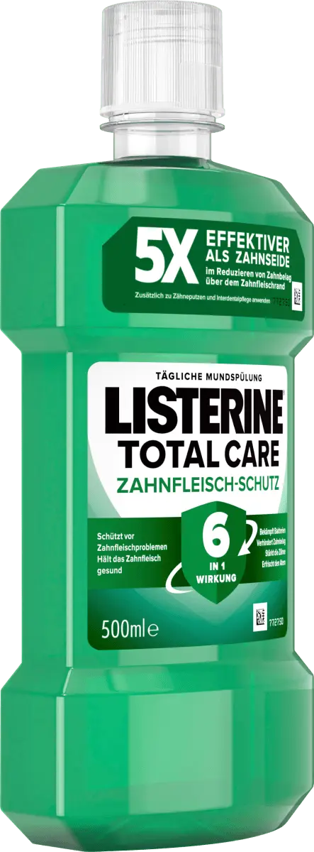 Ополаскиватель для рта Total Care Защита десен 500мл Listerine — фото 4