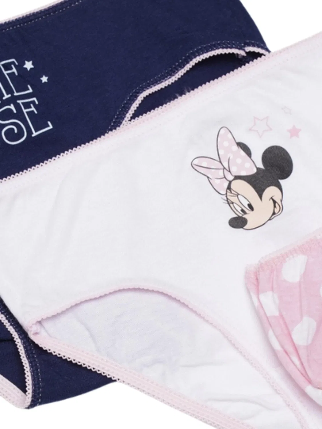Трусы DISNEY Mädchen-Unterhöschen - Disney 3er-Pack синий розовый, белый — фото 2