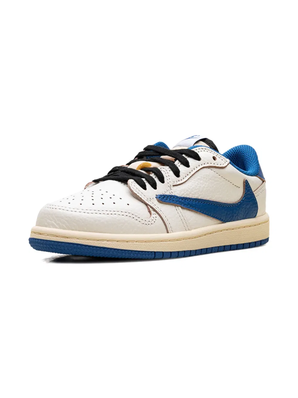 Кроссовки Air Jordan 1 Low x Travis Scott x Fragment Jordan Kids, нейтральный — фото 3